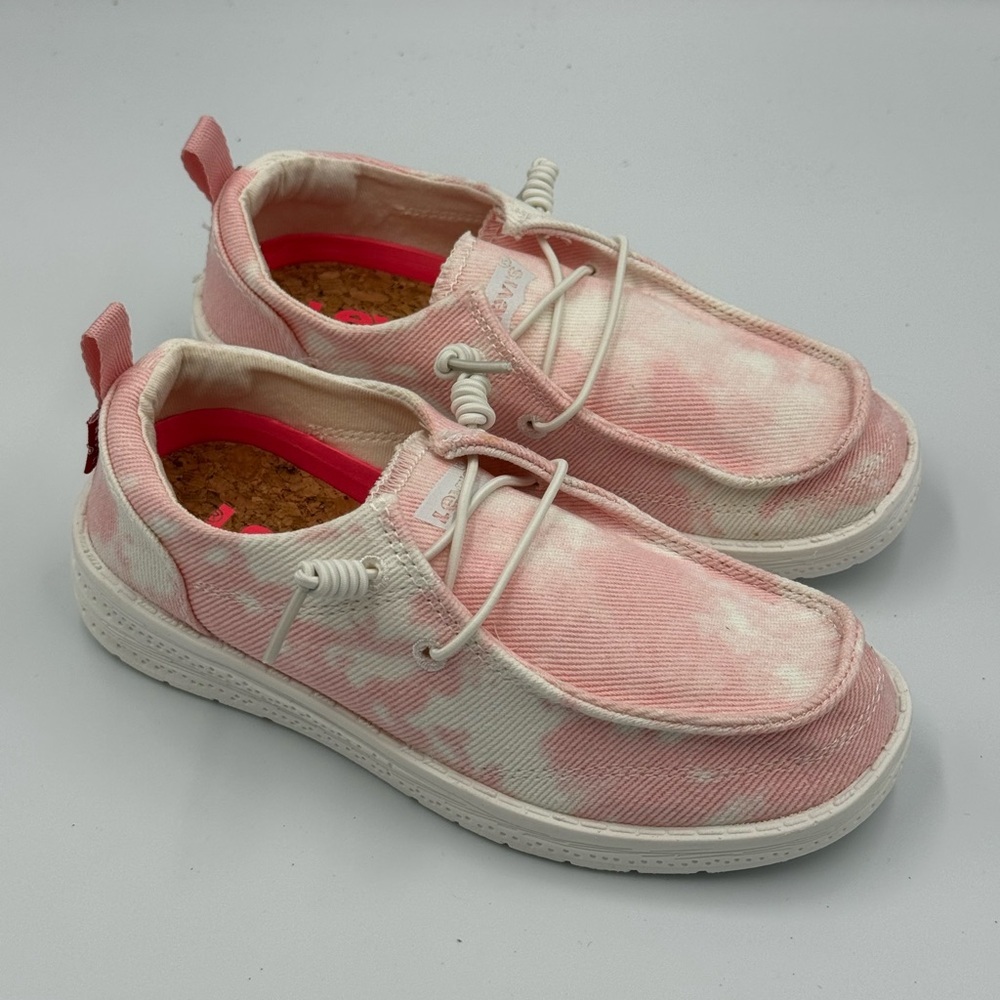 Levi’s Pink Tie-Dye Toddler Casual Shoes Size 1G